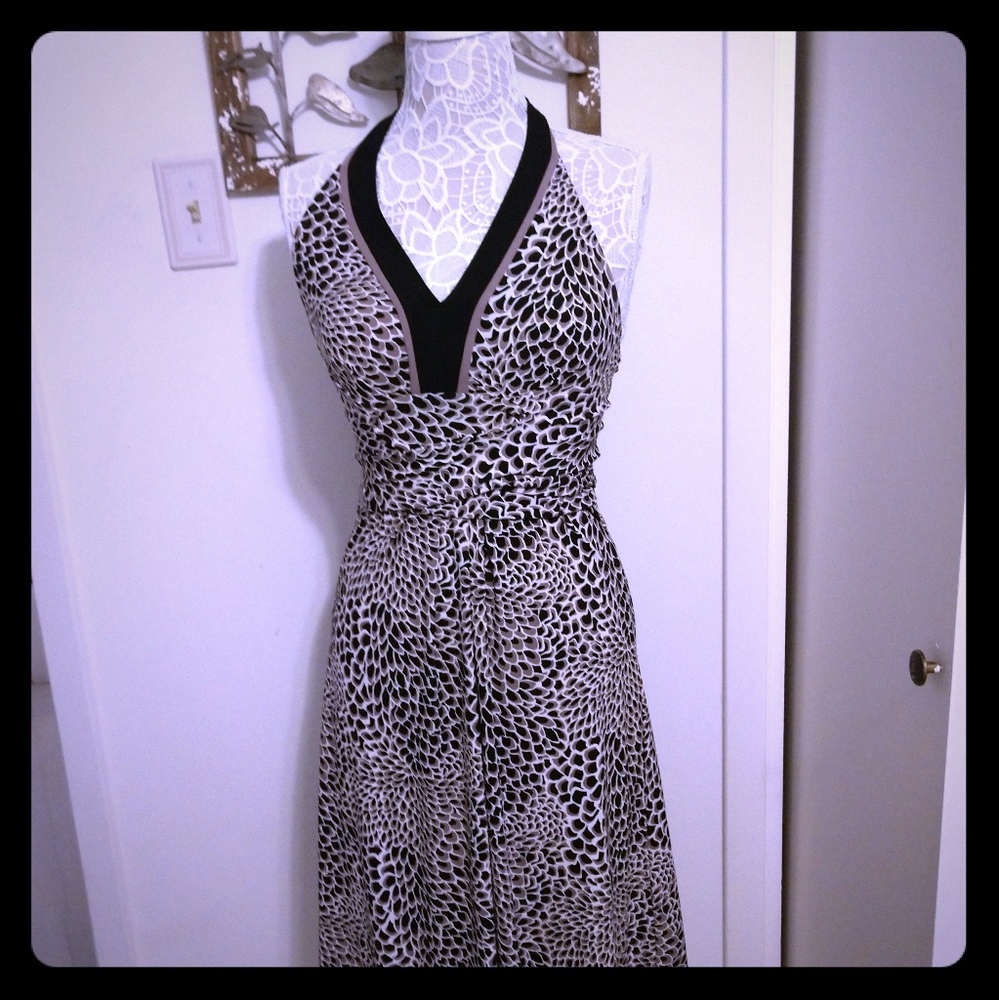 BCBGMaxazria halter dress